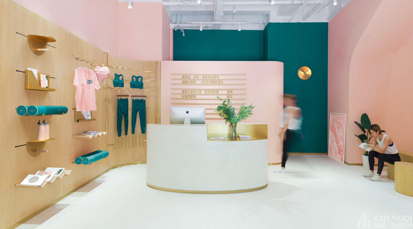 瑜伽馆装饰案例图,瑜伽馆装饰效果图