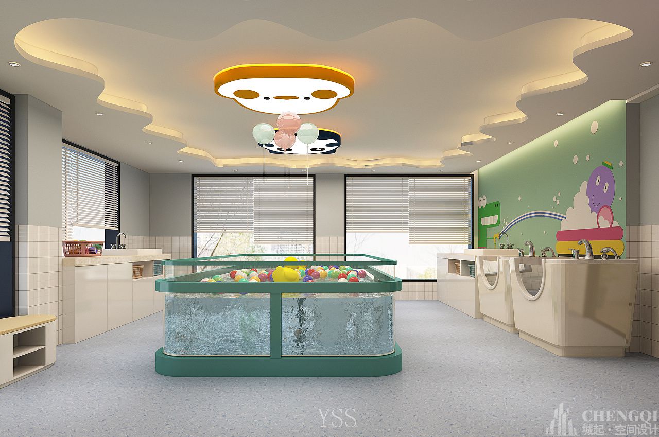 母婴店装修设计效果图,孕婴店空间设计图片