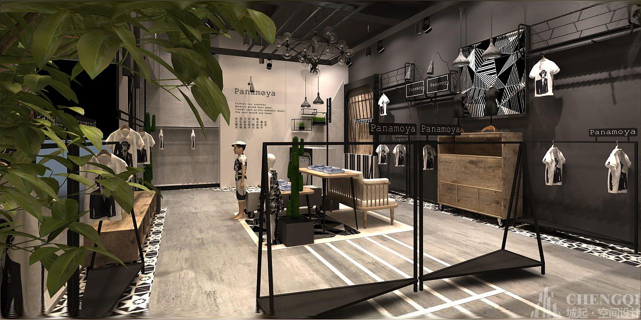 宝宝衣服店装修实景图,宝宝衣服店装修图片