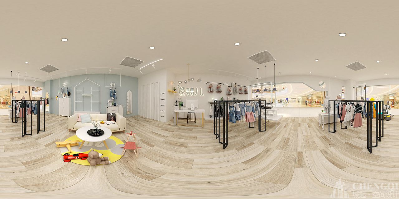 儿童生活用品装修布局图,儿童生活用品装修效果图