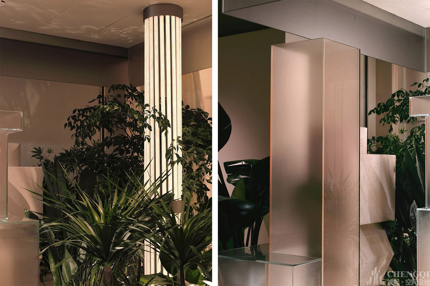 甜品店空间设计效果图,甜品店装修布局图