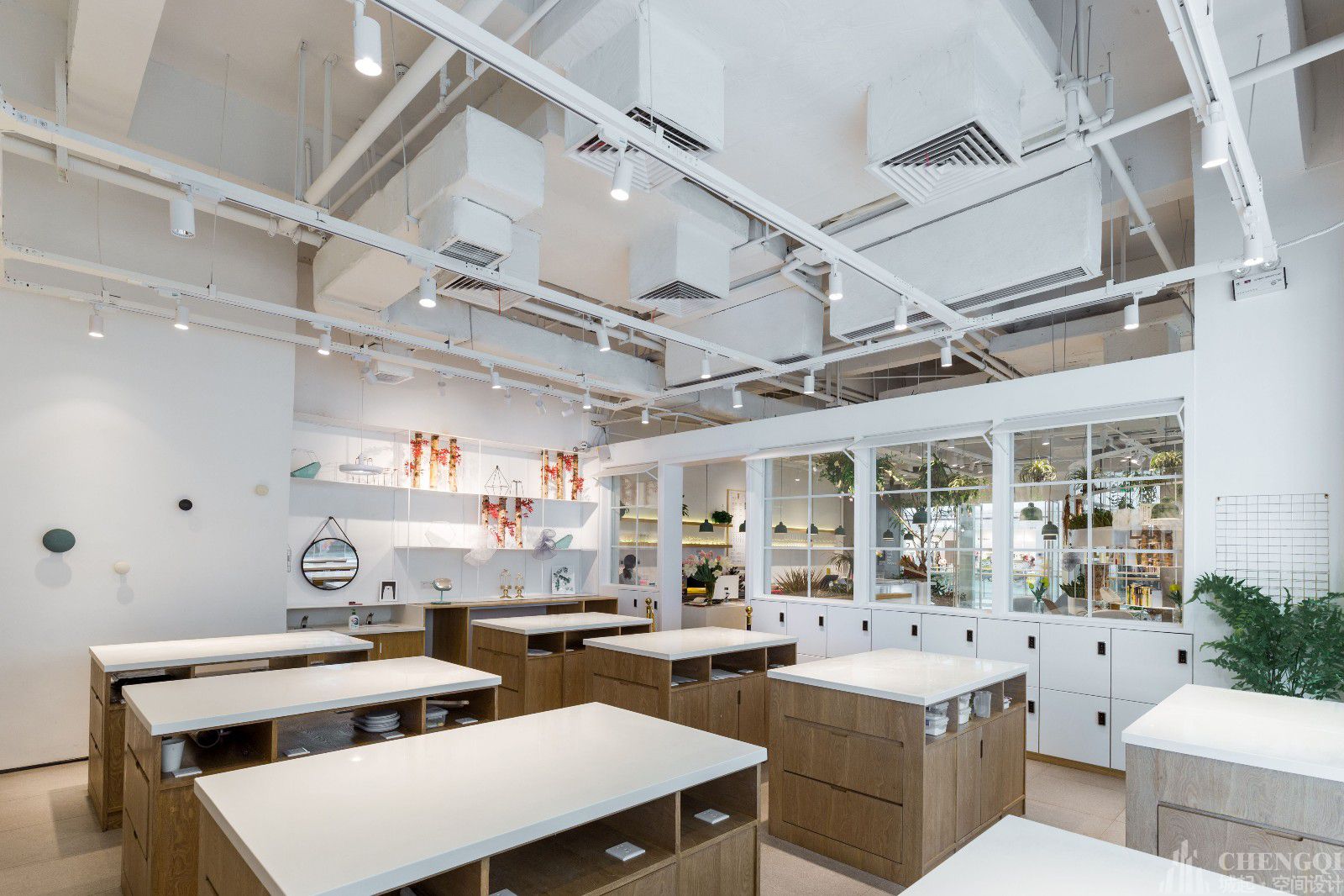 甜品店空间设计实景图,甜品店空间设计布局图