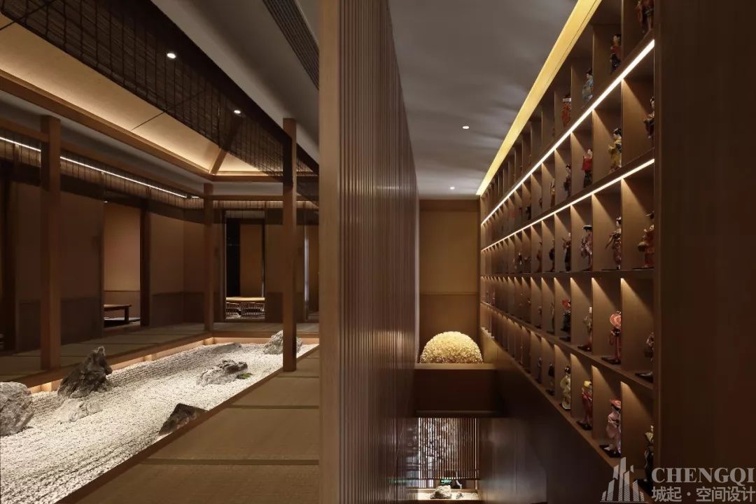 料理店空间设计效果图,料理店装饰图片