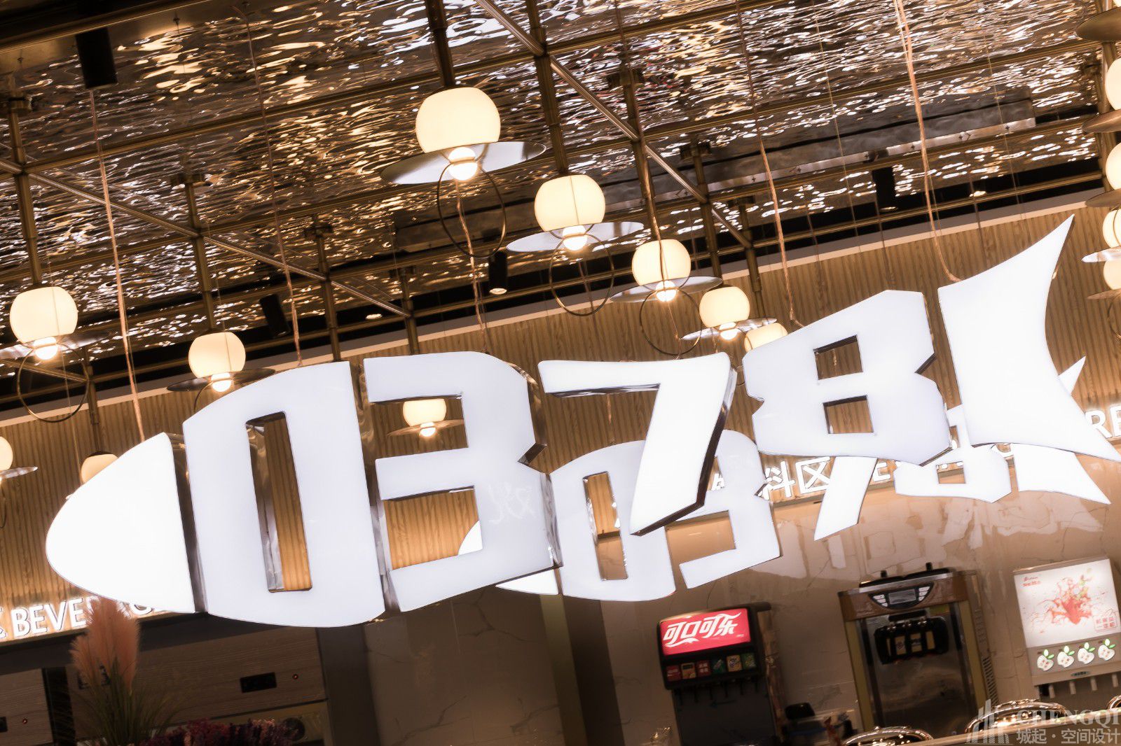 自助餐厅空间设计布局图,自助餐厅空间设计案例图