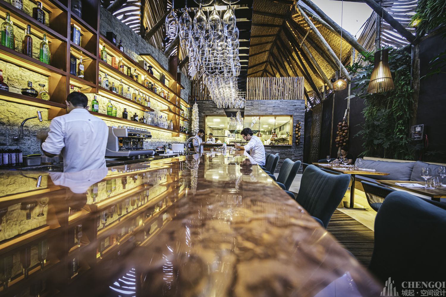 牛排店设计案例图,牛排店设计效果图