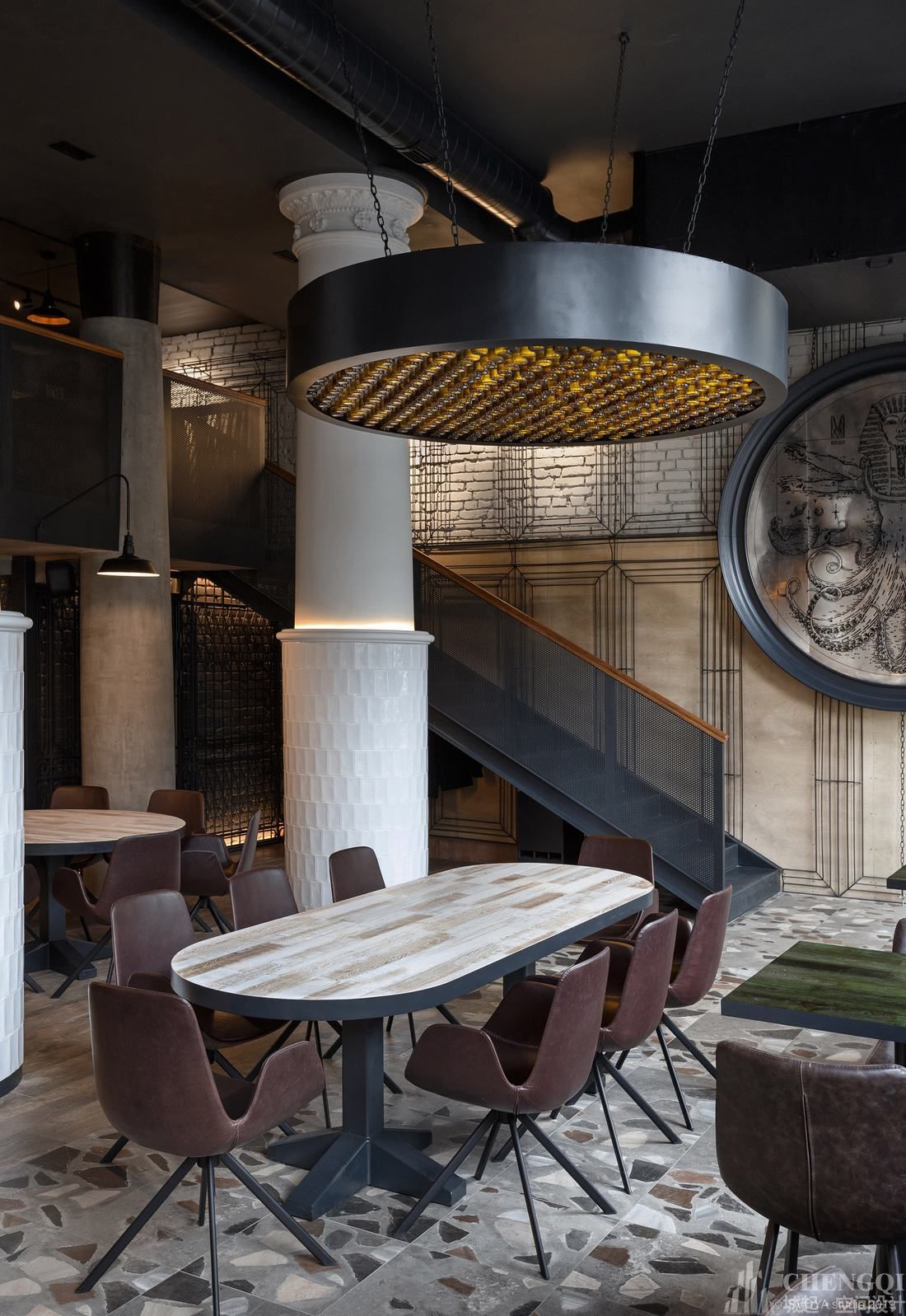 西餐厅装修图片,西餐厅装修实景图