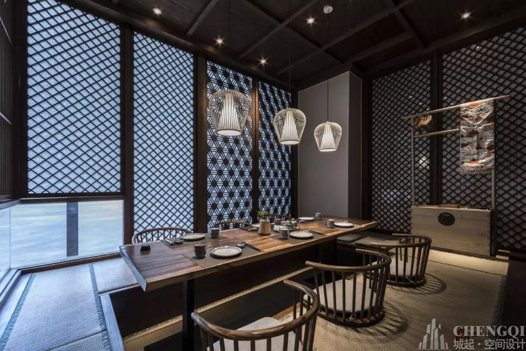 料理店装修设计布局图,料理店装修设计案例图