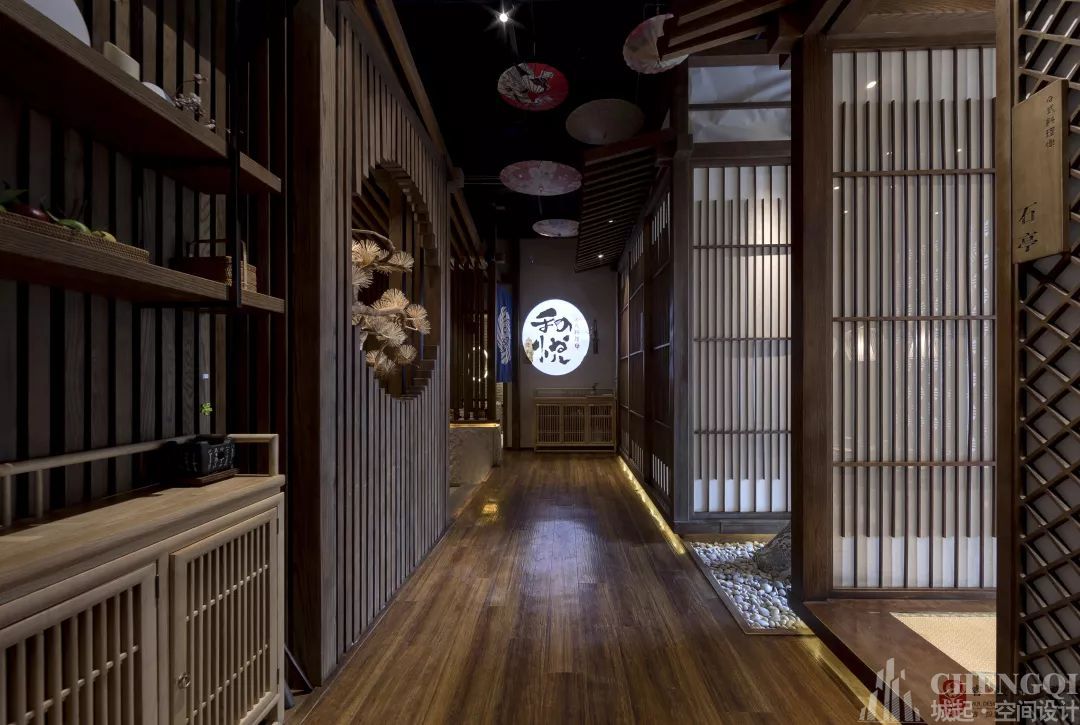 料理店装修设计实景图,料理店装修设计布局图