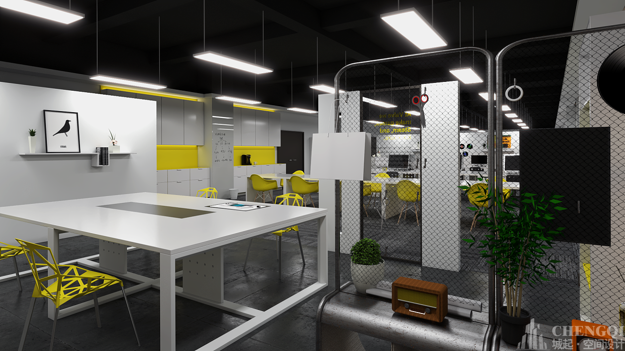 实验空间装饰效果图,实验空间装修设计实景图