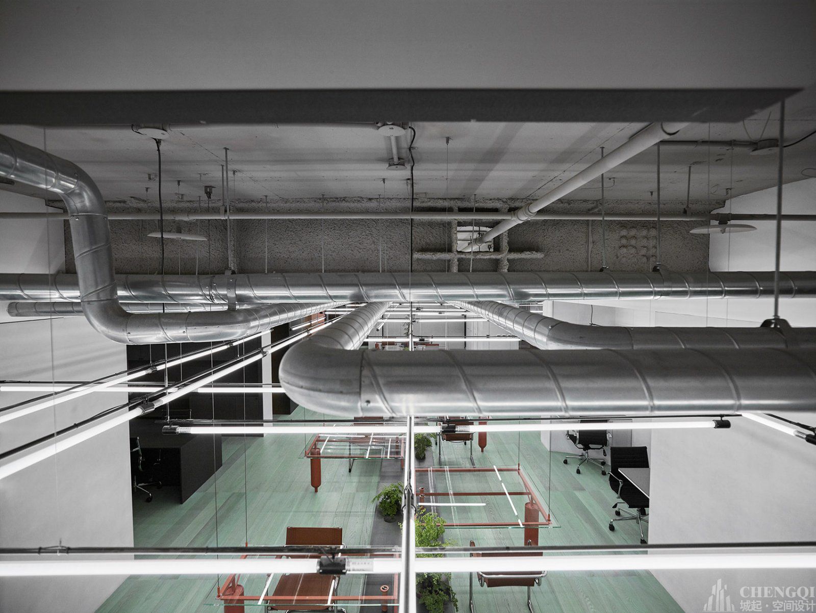 实验空间装修效果图,实验室空间设计实景图