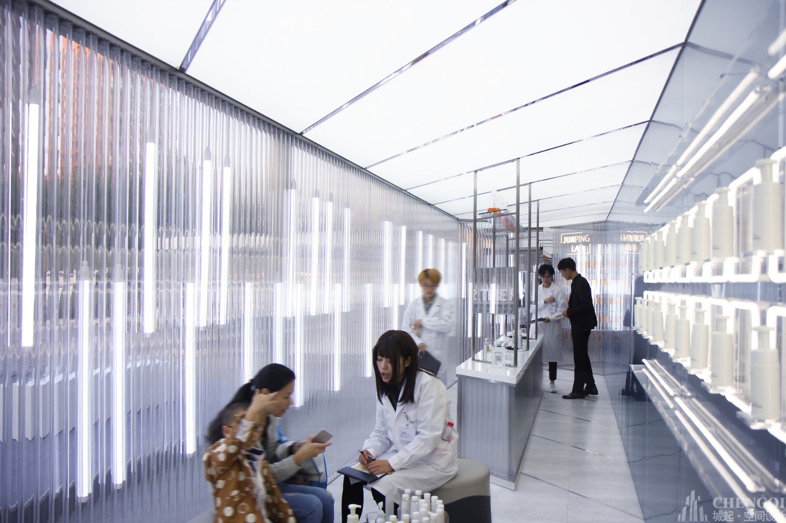 麦淘实验室,实验室装修设计案例图