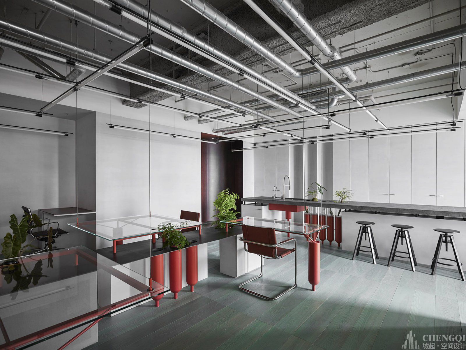 实验空间装饰效果图,实验空间装修设计实景图