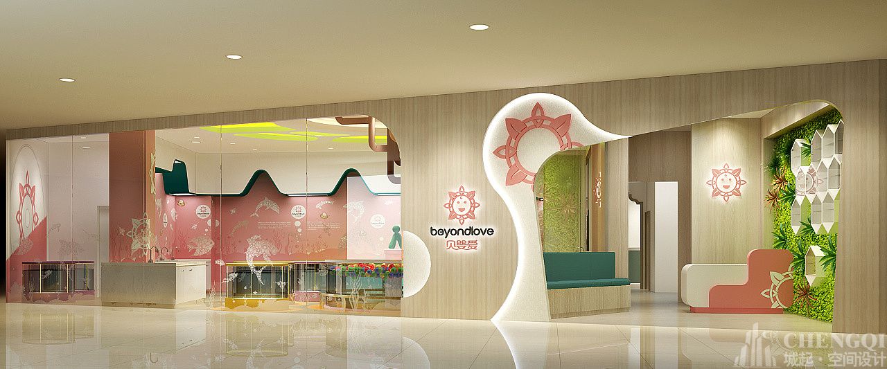 游泳馆装修效果图,游泳馆装修设计布局图