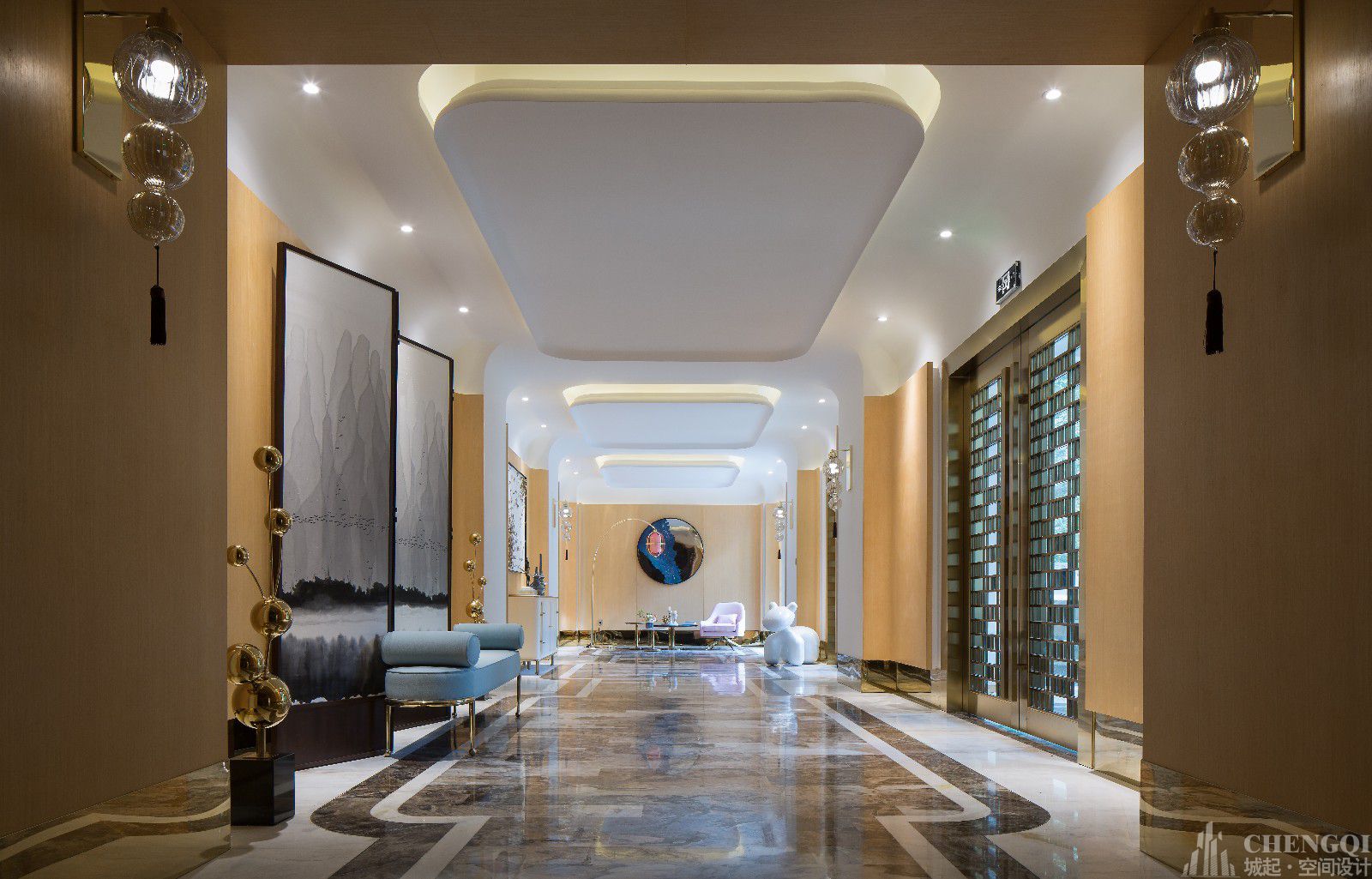 月子护理会所装修效果图,月子护理会所装修设计布局图