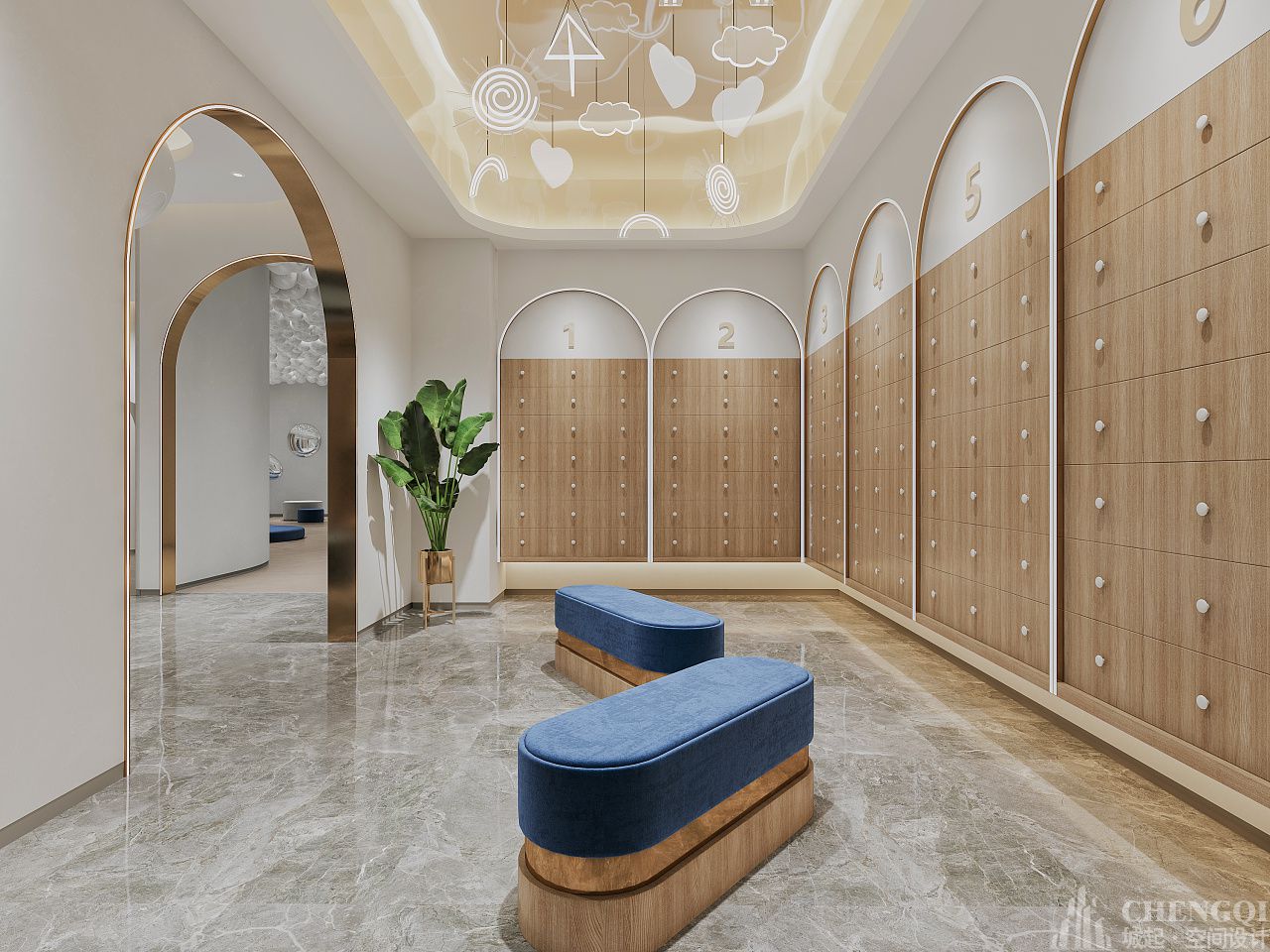 游泳馆设计布局图,游泳馆设计案例图