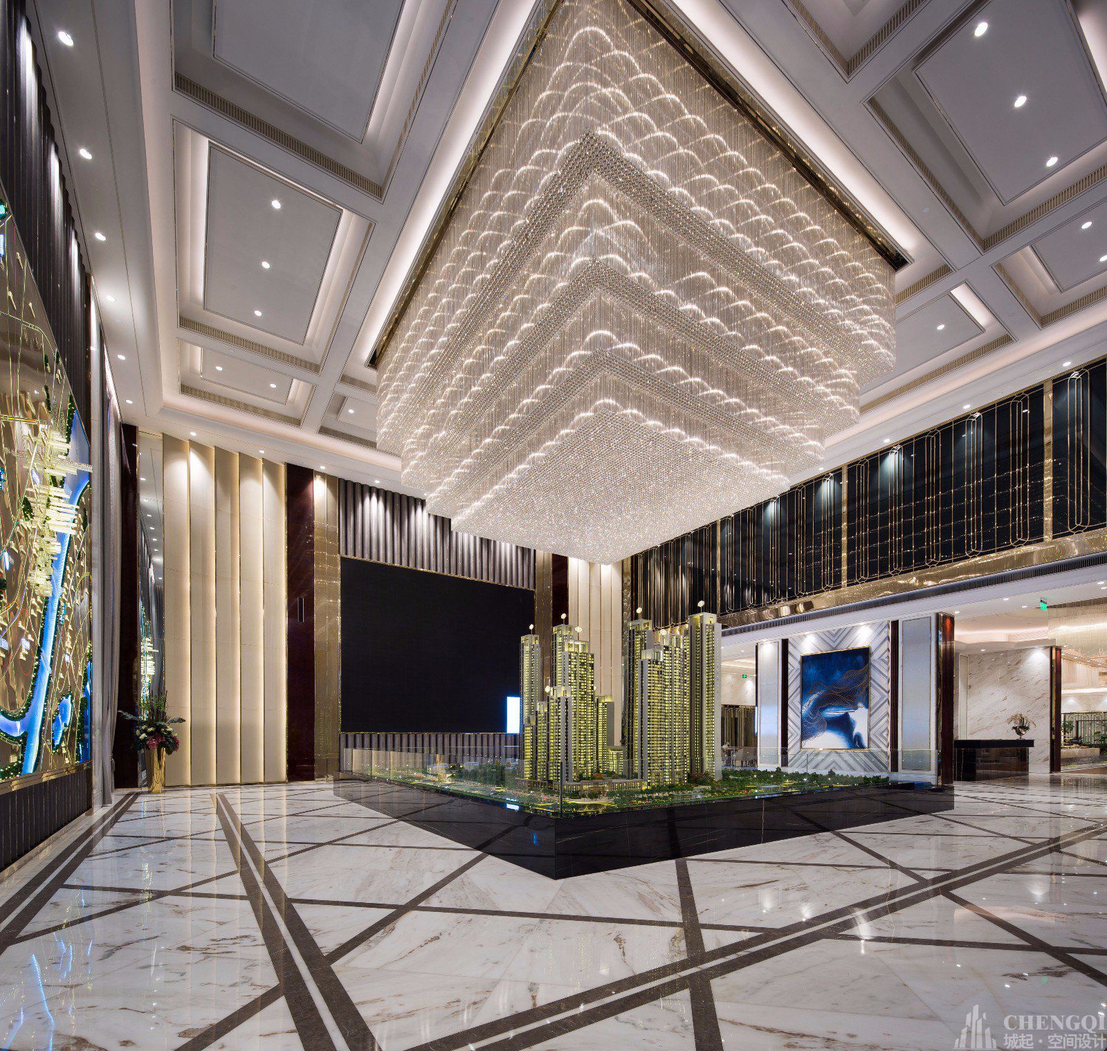 售楼处装饰实景图,售楼处装饰图片