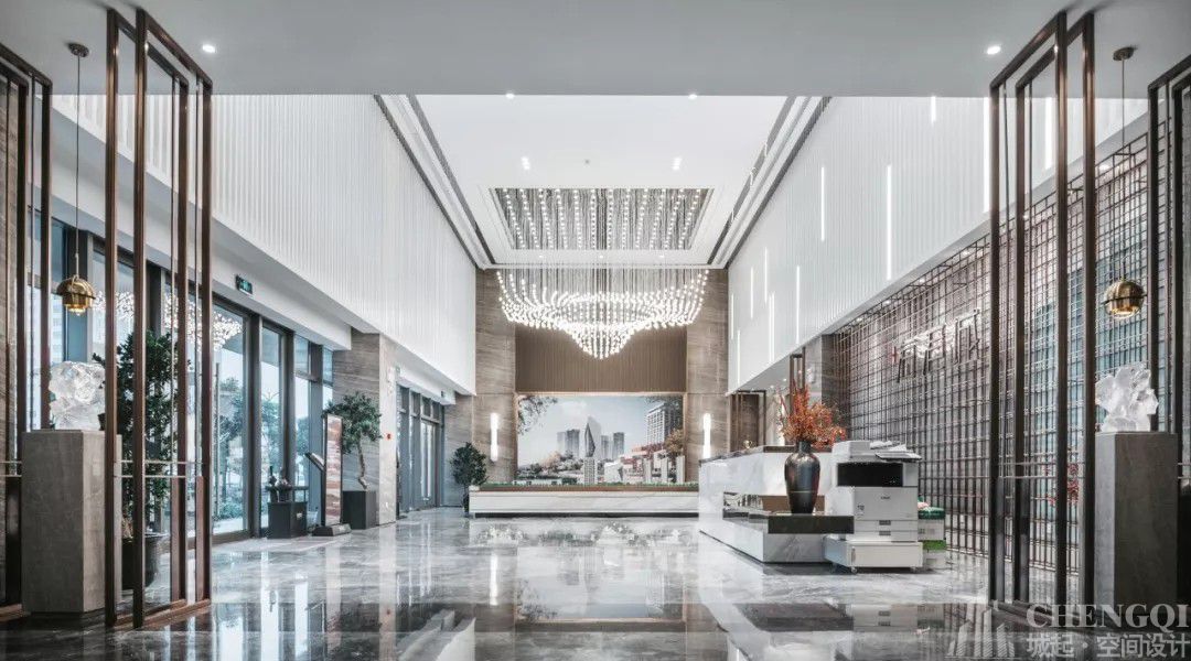 售楼处装饰实景图,售楼处装饰图片