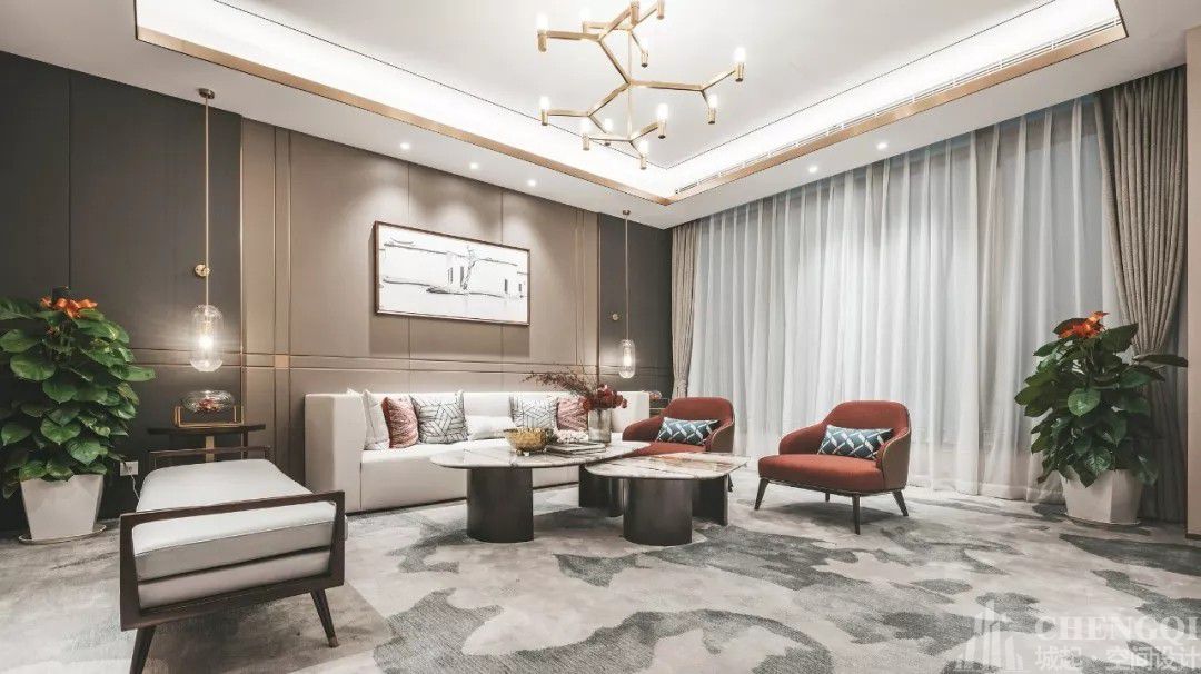 售楼处设计案例图,售楼处设计实景图