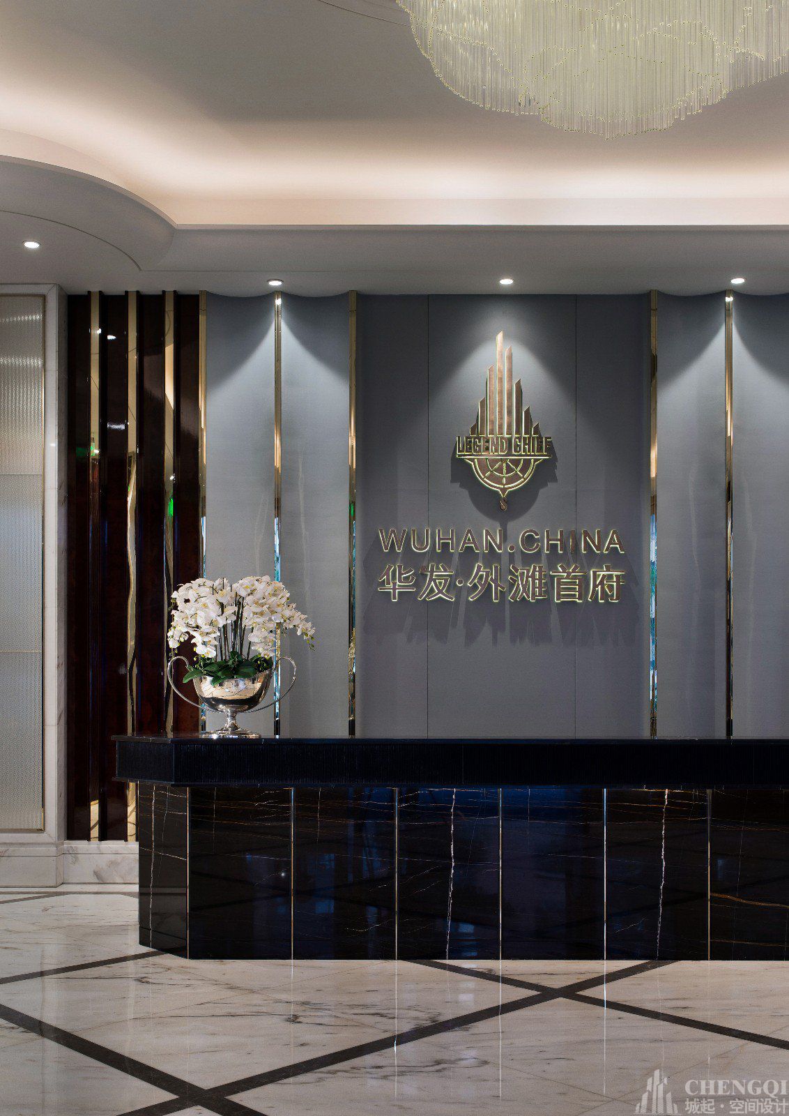 售楼处装饰案例图,售楼处装饰实景图