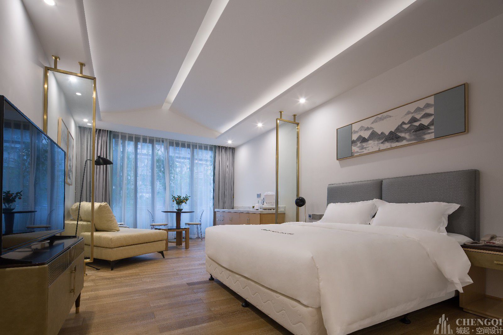 月子中心空间设计案例图,月子中心空间设计实景图