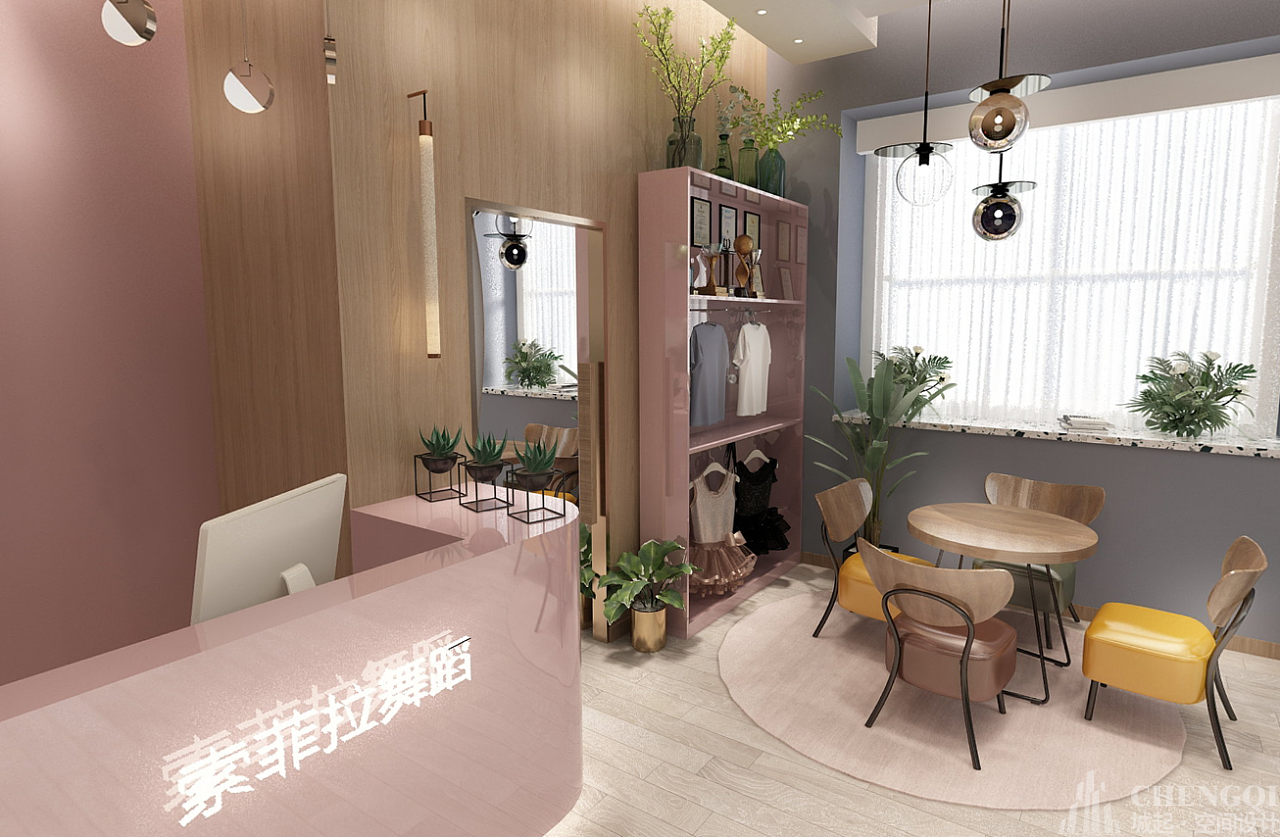 舞蹈房空间设计图片,舞蹈房空间设计实景图