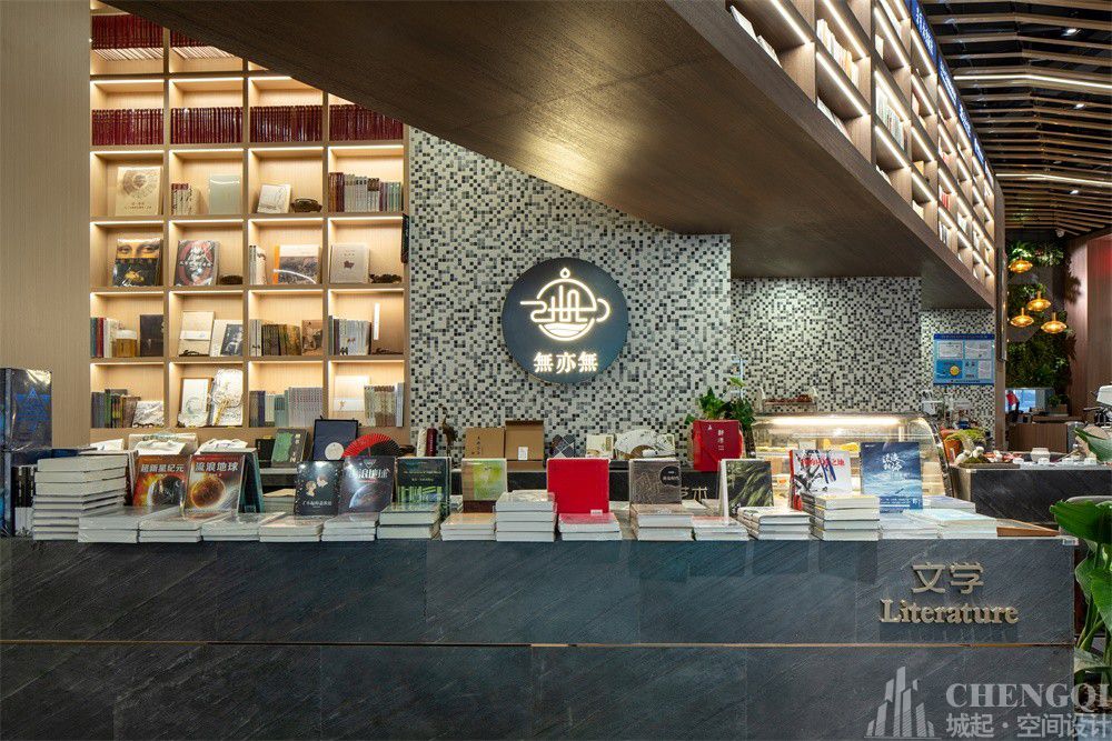 图书馆装修设计实景图,图书馆装修设计效果图