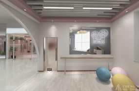 舞蹈房空间设计效果图,舞蹈房装饰案例图