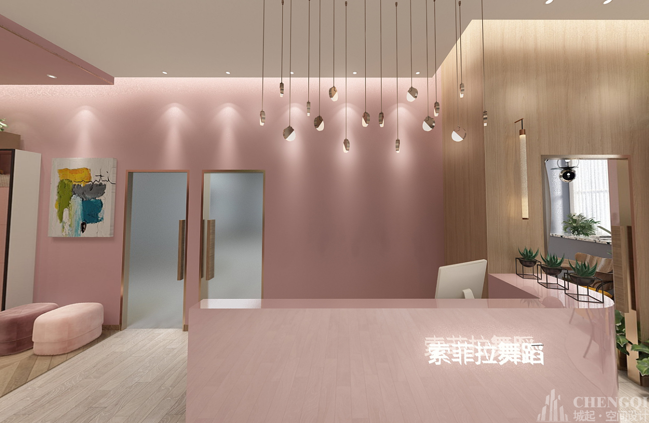 舞蹈房空间设计案例图,舞蹈房空间设计图片