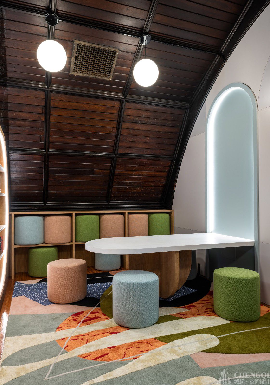 图书馆空间设计案例图,图书馆空间设计图片