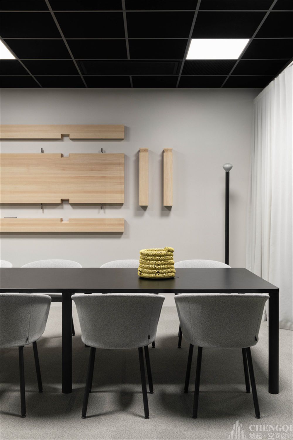 科技公司办公室设计效果图,科技公司办公室装饰图