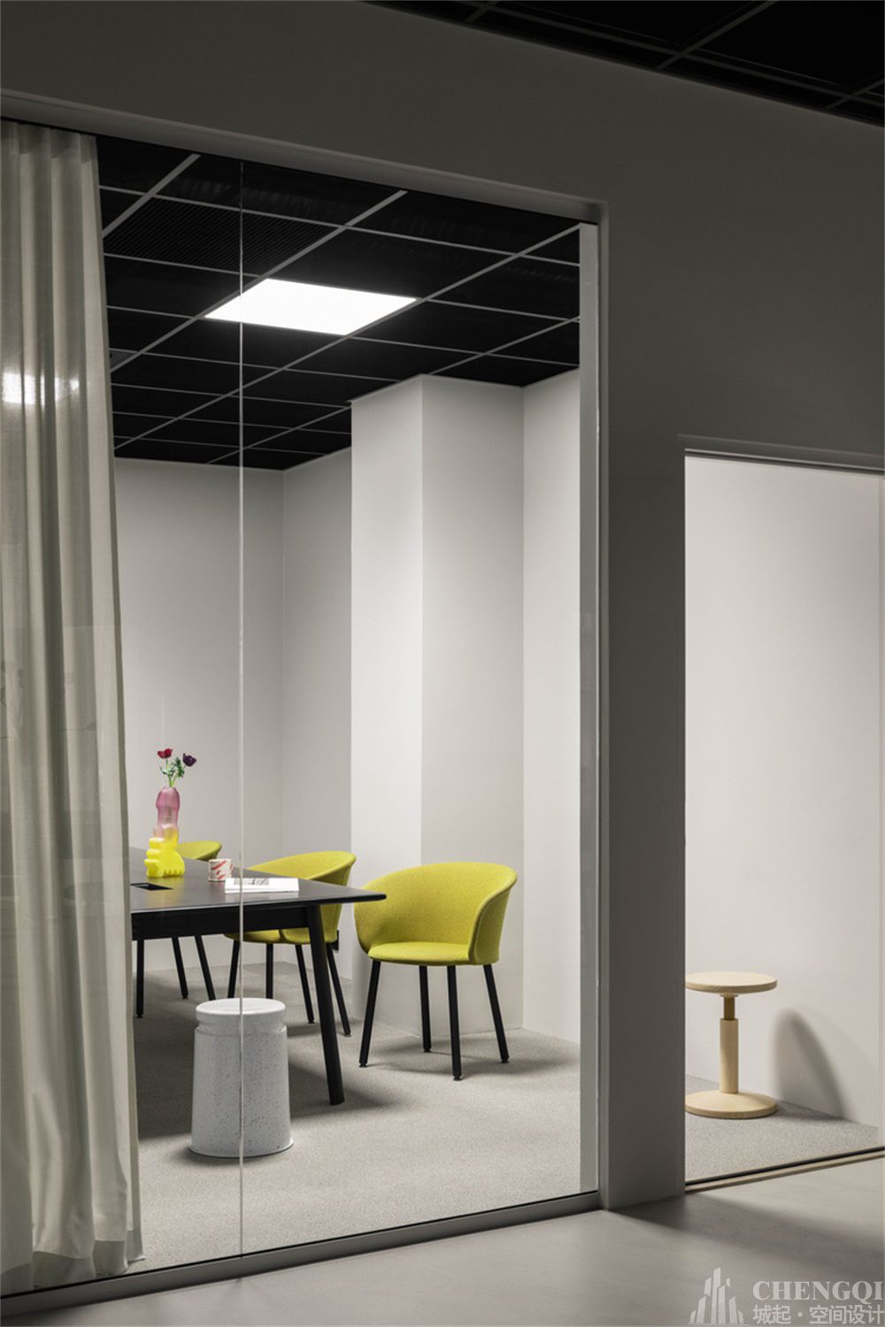 会议室空间设计效果图,会议室设计图