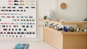 美甲店室内装饰装修设计效果图片