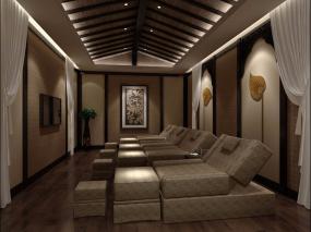 足浴店走廊装修效果图片