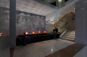 足浴店室内镜子装修效果图片