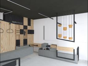 奢华欧式风格童装店简装修效果图