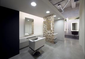 美发店创意装修室内设计