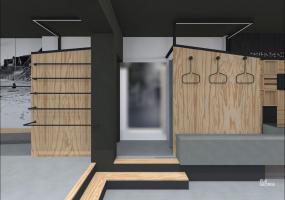 大型个性童装店装修设计图片