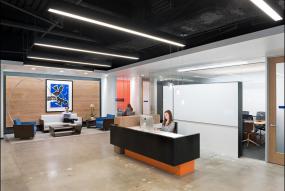 办公室前台装饰装修效果图