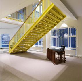 办公室前台简约背景墙设计效果图大全