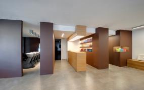 普通美发店装修图片