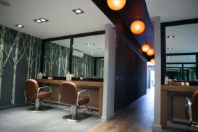 美发店创意装修室内设计装修