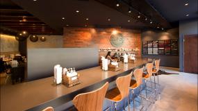 美甲店室内柜子装修效果图片