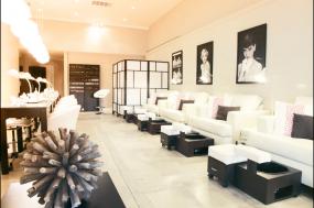 简约风格美甲店室内装修图片