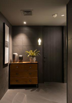 火锅店大理石地砖装修效果图片