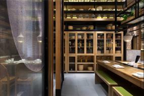 湘菜饭店大厅设计装修效果图片欣赏