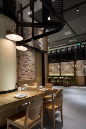 饭店吊顶水晶灯装修效果图