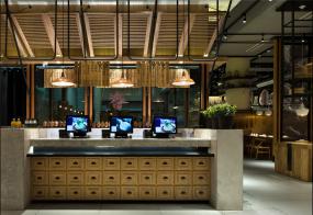 中式饭店包厢装修效果图