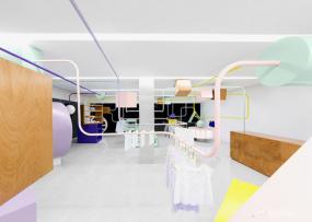 小型童装店装修图片大全