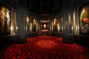 中式会所室内装修效果图