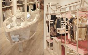 小童装店货架装修效果图